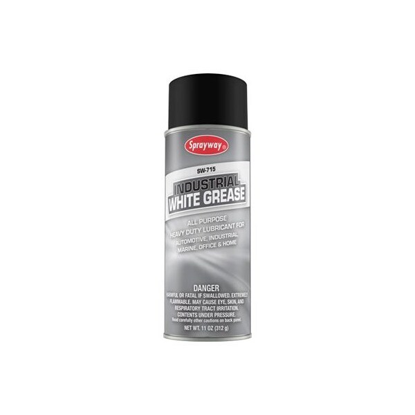 Sprayway 11oz WHITE GREASE SPRAY LUBRICANT EA* SPW715 Zoro
